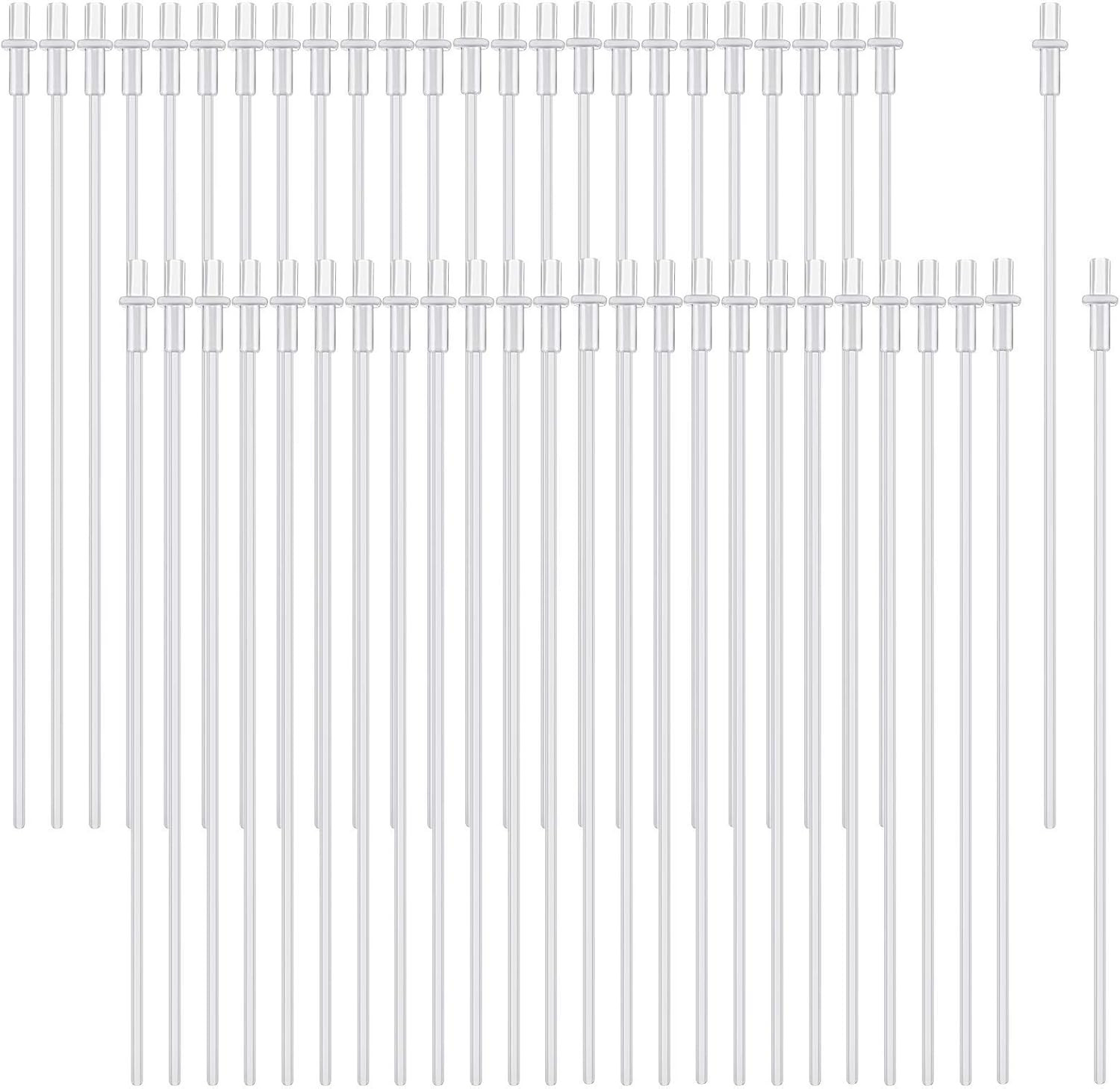 Weewooday 50 Pcs Disposable Artificial Insemination Rods Disposable Breeding Rod