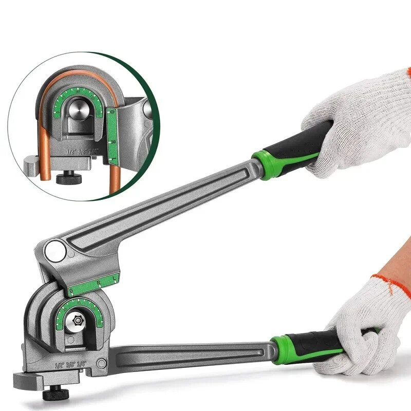 Manual Pipe Bender 6/8/10 2/16/19/22mm Copper Pipe and Aluminum Pipe Bender