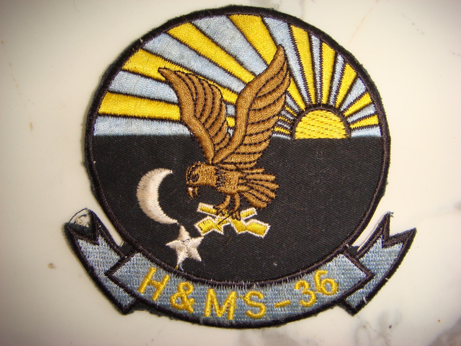 US MARINES H&MS-36, VIETNAM WAR PATCH