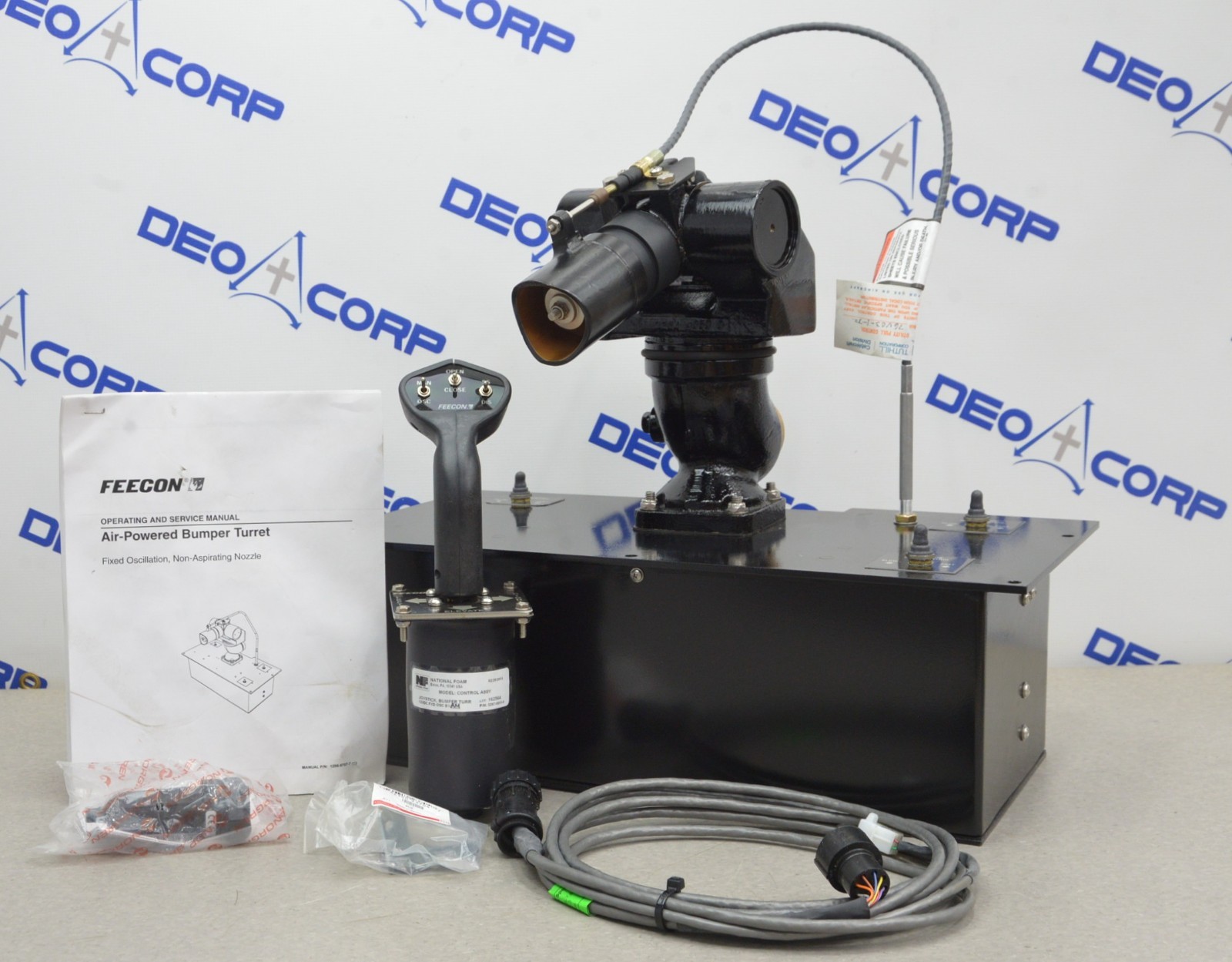 Feecon Bumper Water Turret With Control Arm Non-Aspirating Nozzle
