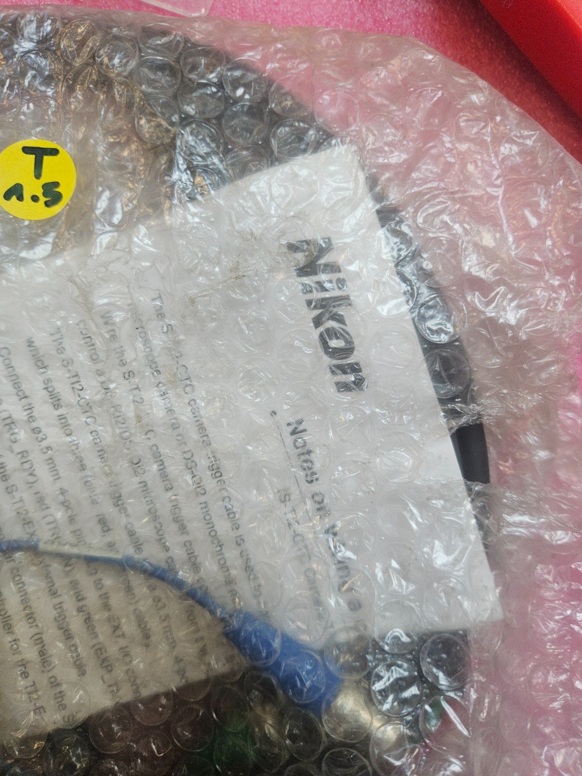 MXA22148 NIKON INS MXA22148S-TI2-CTC CAMERA TRIGGER CABLE