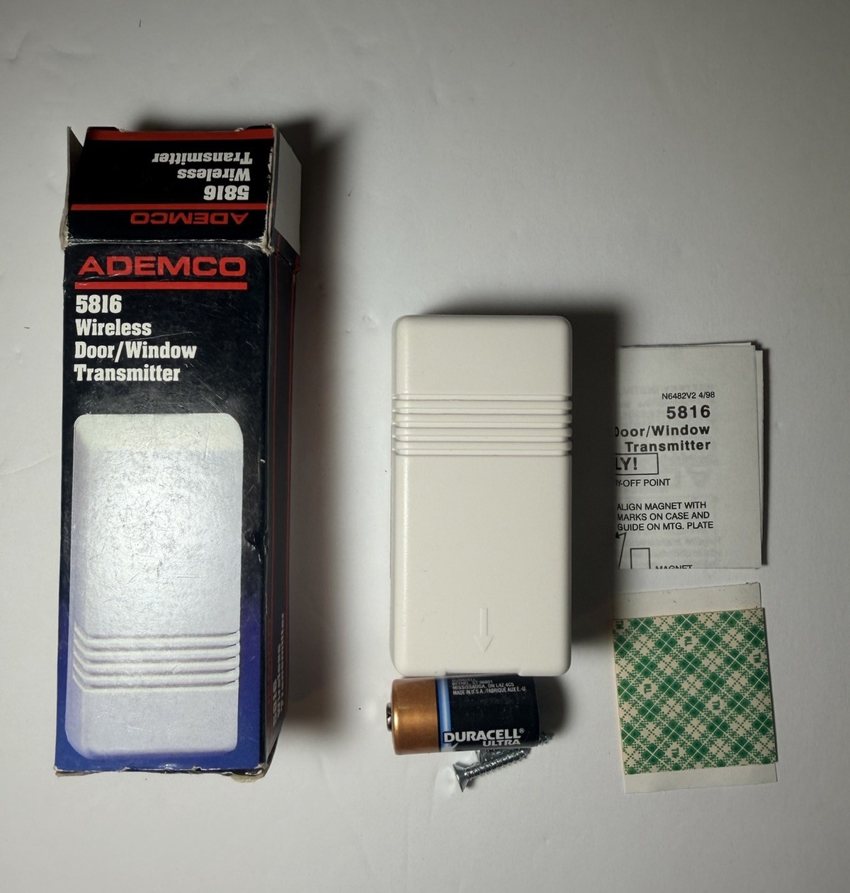 Ademco 5816 Wireless Door/Window Transmitter Security Sensor