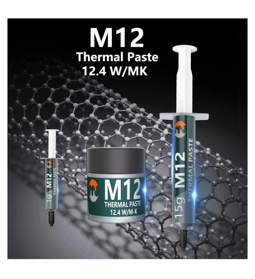 MJ Thermal Paste 12.4W/mK CPU GPU Cooling 1-30g