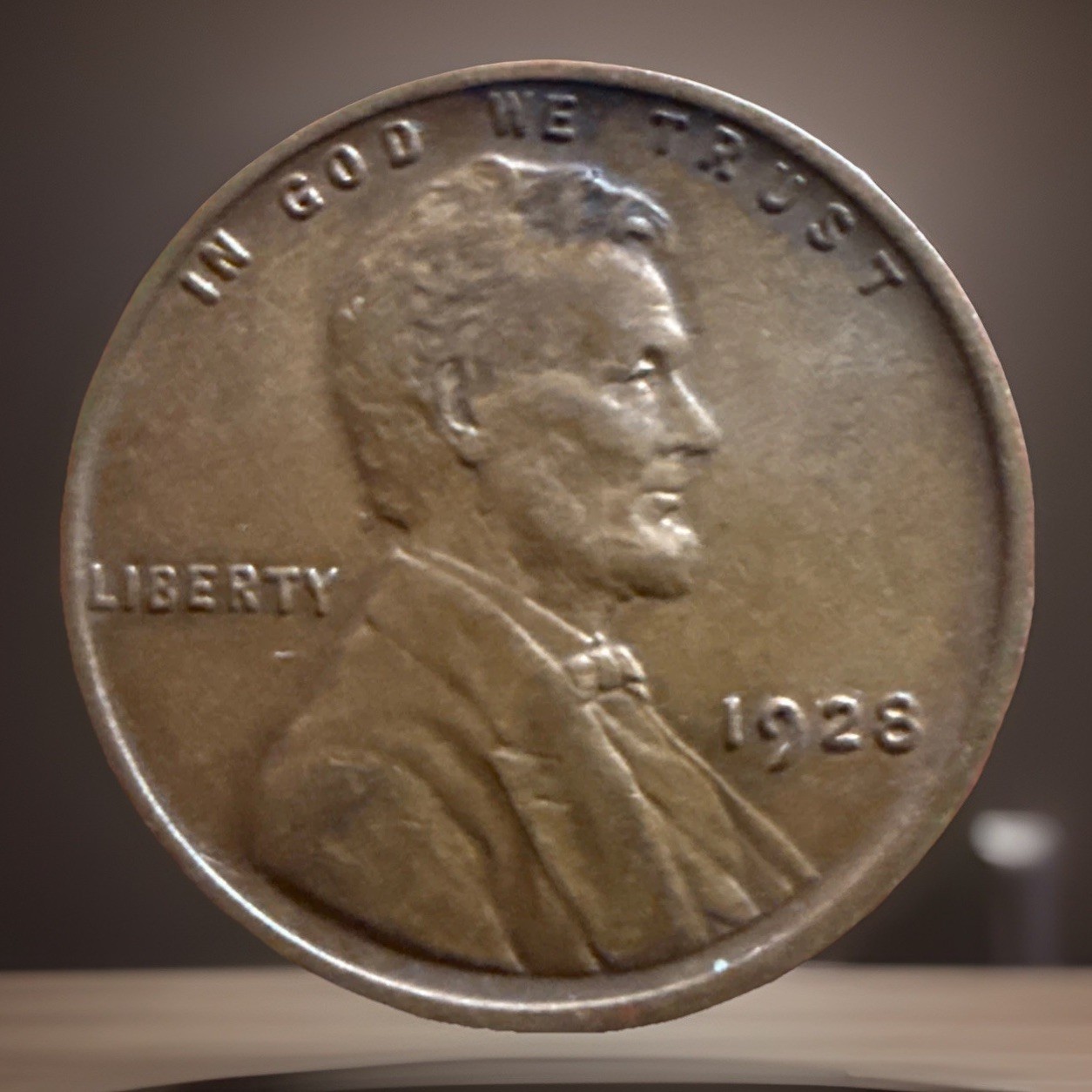 1928-P LINCOLN CENT BU SOLD AS PICTURED R-RB ORIGINAL AUTHENTIC 364
