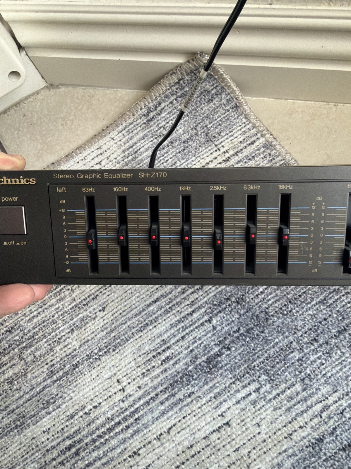 Technics SH-Z170 Seven Band Stereo Graphic Equalizer Led Display