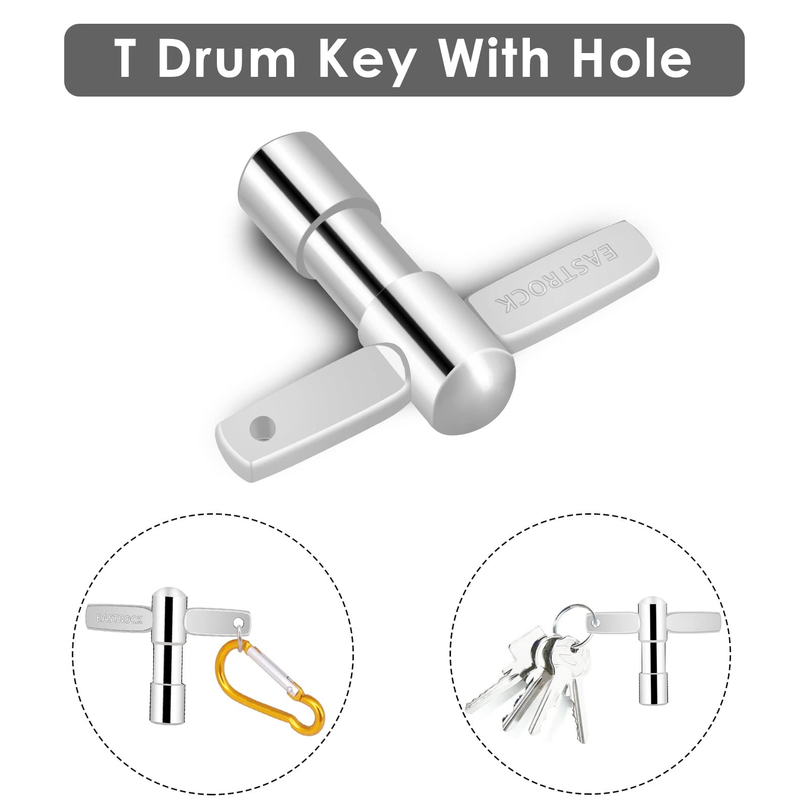 Drum Keys 3Pack Drum Tuning Key with Continuous Standard Motion Speed key,Uni...