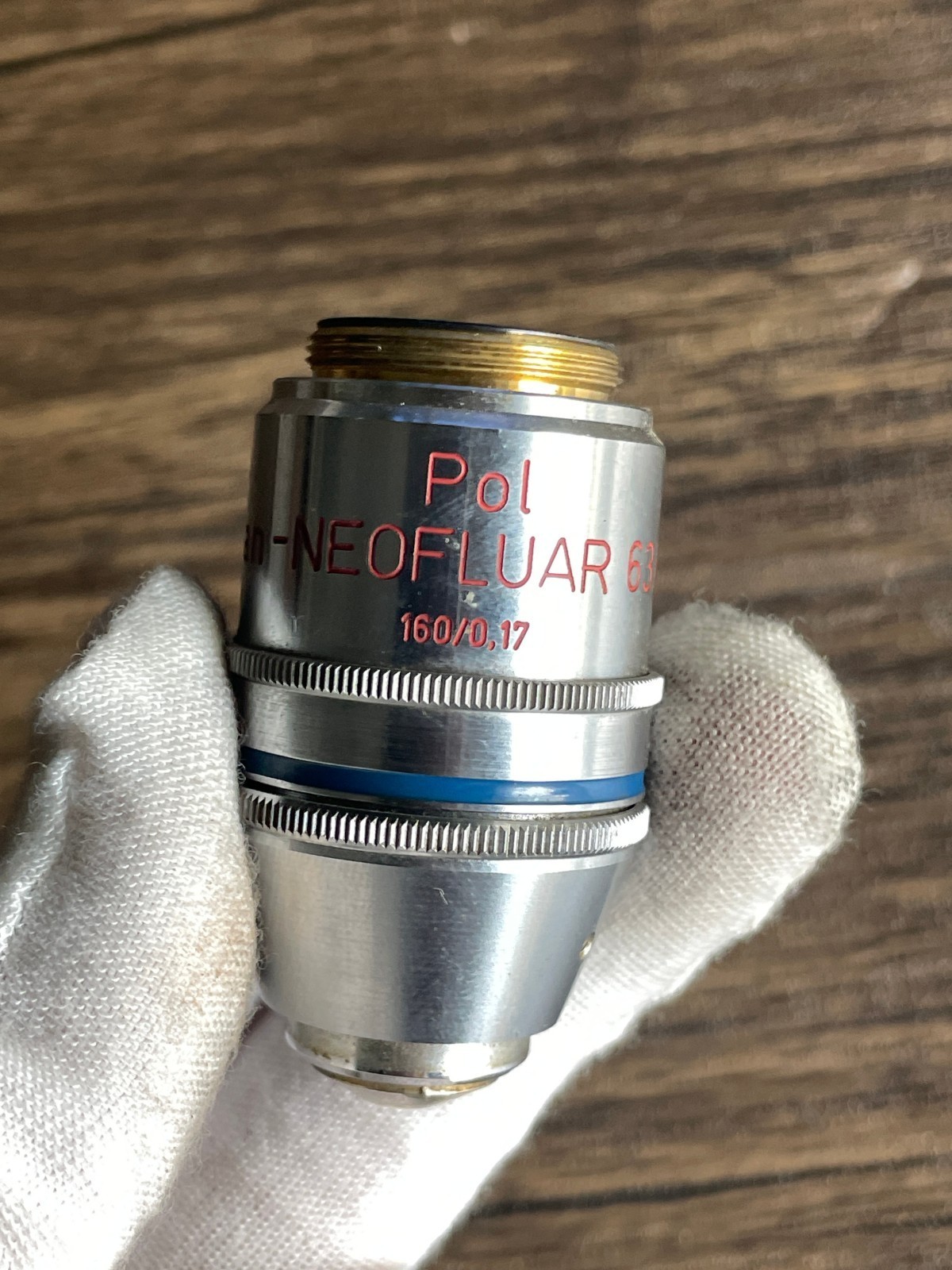Zeiss OPTON Plan-NEOFLUAR 63/0.90 160/0.17 Microscope objective 5205352
