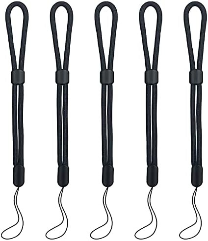 5PCS Wrist lanyard, 7.8 inch Hand Wrist Strap Lanyard, Adjustable Nylon Wristlet