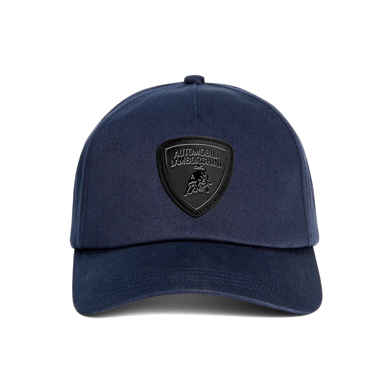 GENUINE Lamborghini Black Shield Logo Cap Navy