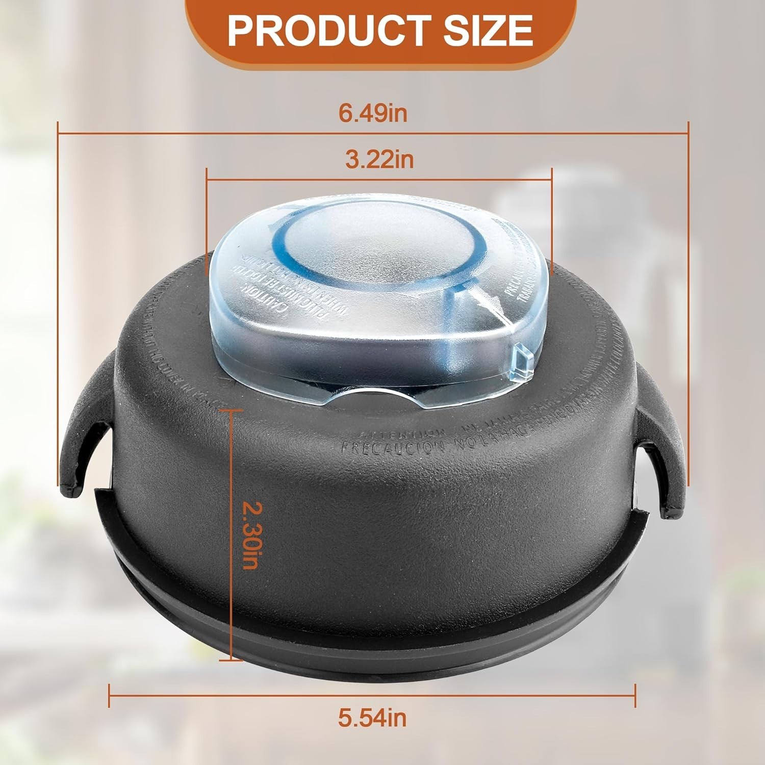 Blender Replacement Lid 64-Ounce High Profile Container