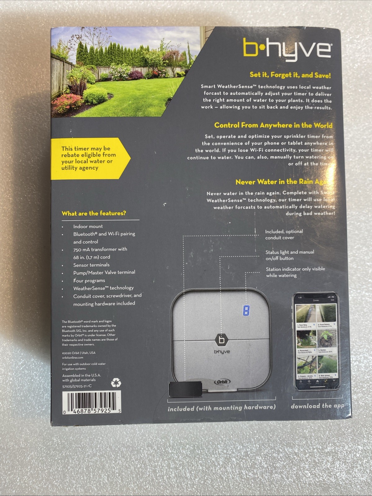 Orbit Smart Wi-Fi Wireless Irrigation Sprinkler