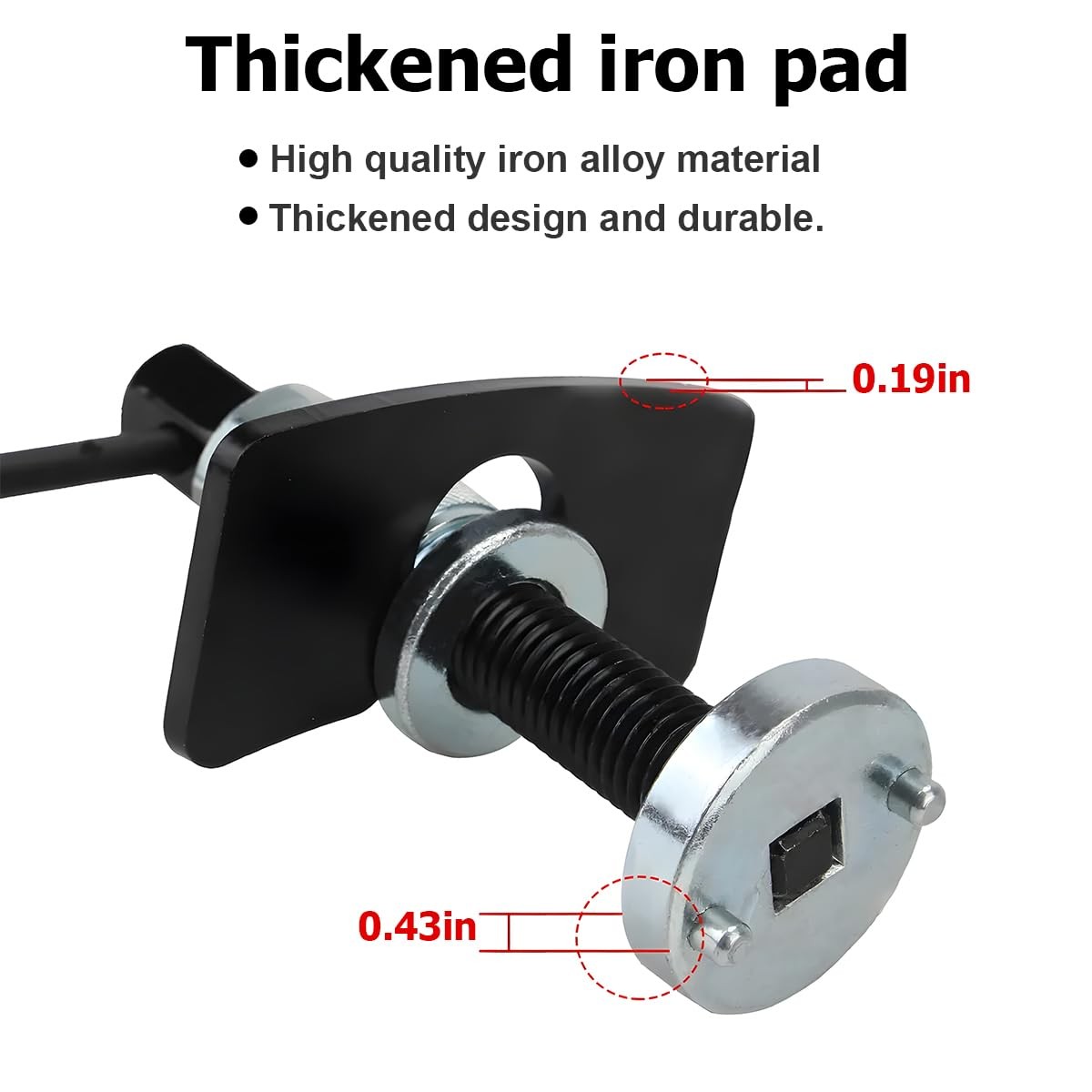 Bittwee Car Brake Piston Wind Back Tool, 3pcs/Set Caliper 3 PCS/Set