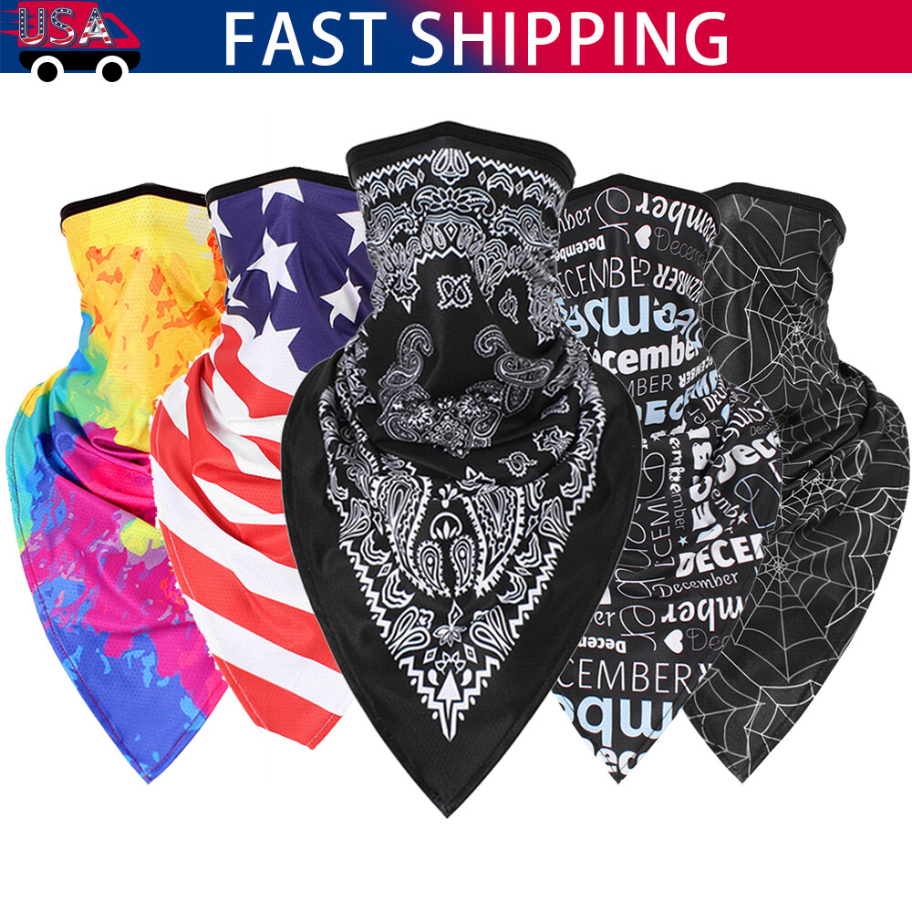Unisex Breathable Sports Scarf Face Bandana Anti-uv Neck Gaiter Mask for Cycling