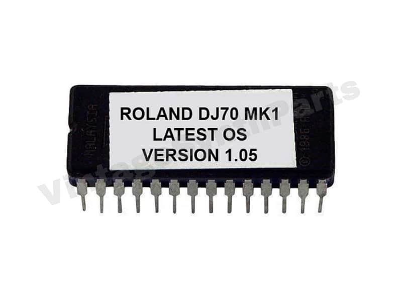 Roland DJ-70 Version 1.05 Firmware Latest OS Update Upgrade EPROM ROM DJ70