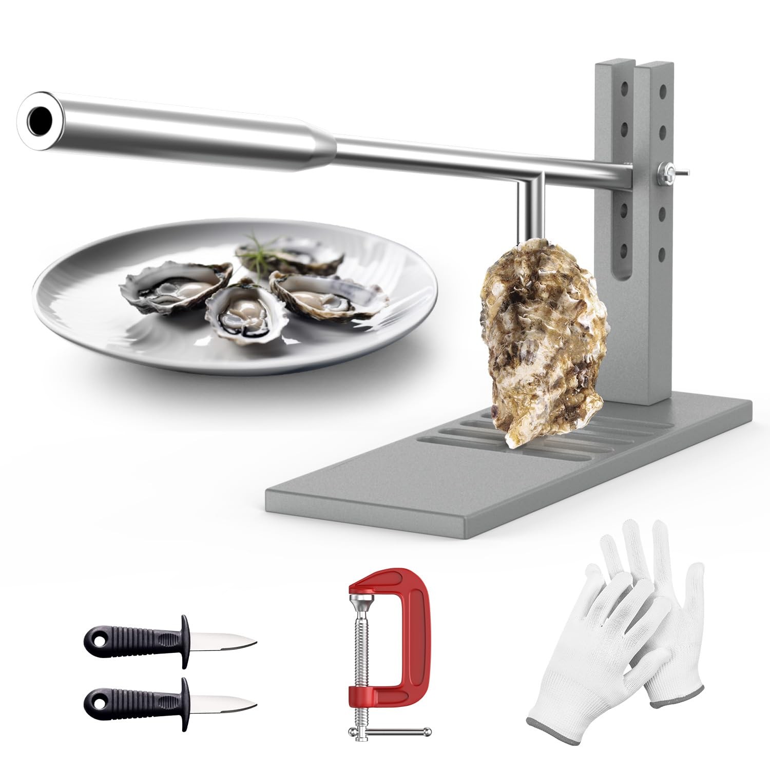 Stainless Steel Oyster Shucker ToolPortable Oyster Shucking KnifeEasy to Use ...