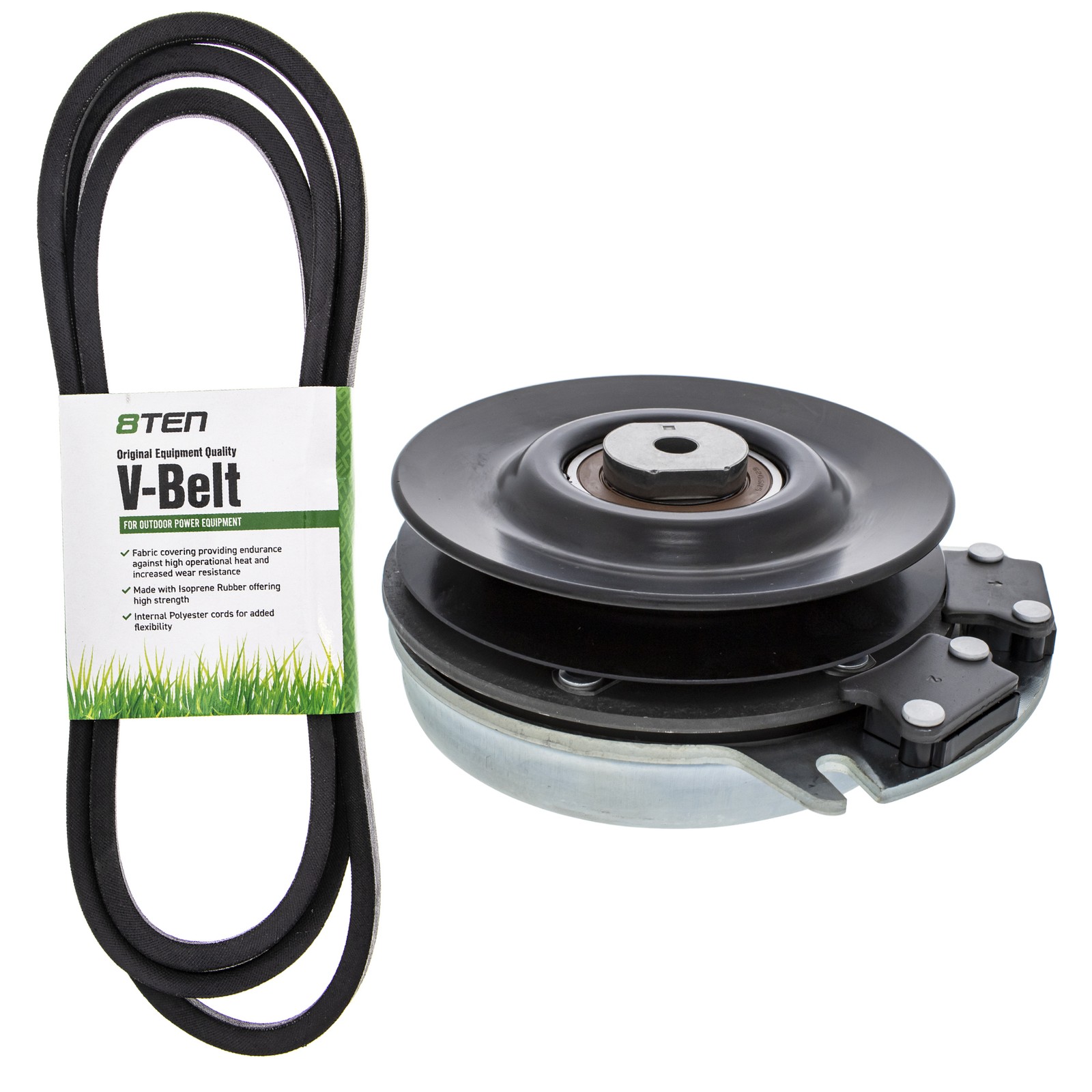 8TEN PTO Clutch Belt Kit for Exmark Lazer Z 1-631644 1-633173 103-0662