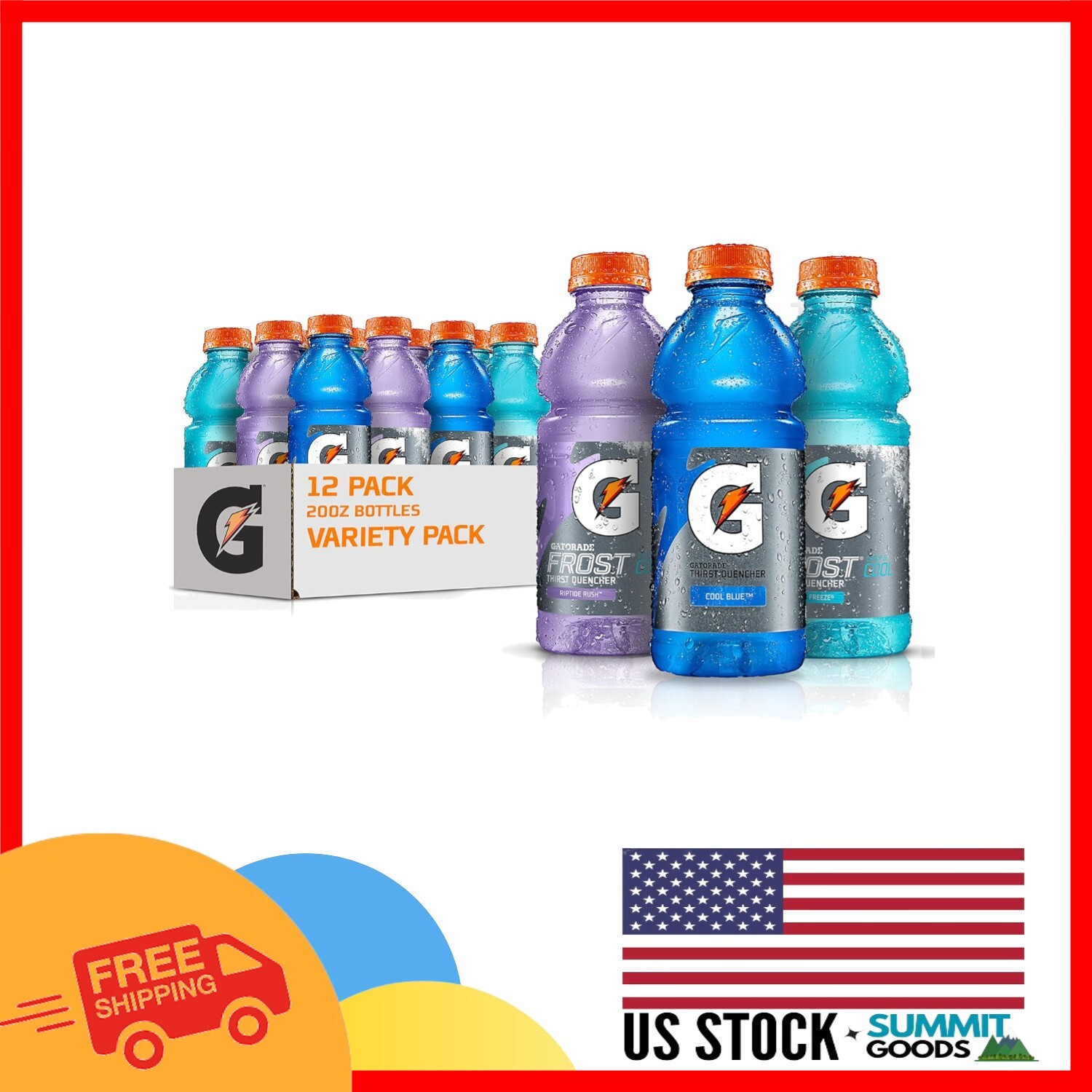Ultimate Hydration Pack: Thirst Quencher Electrolyte Drink, 3 Flavors, 12 Count