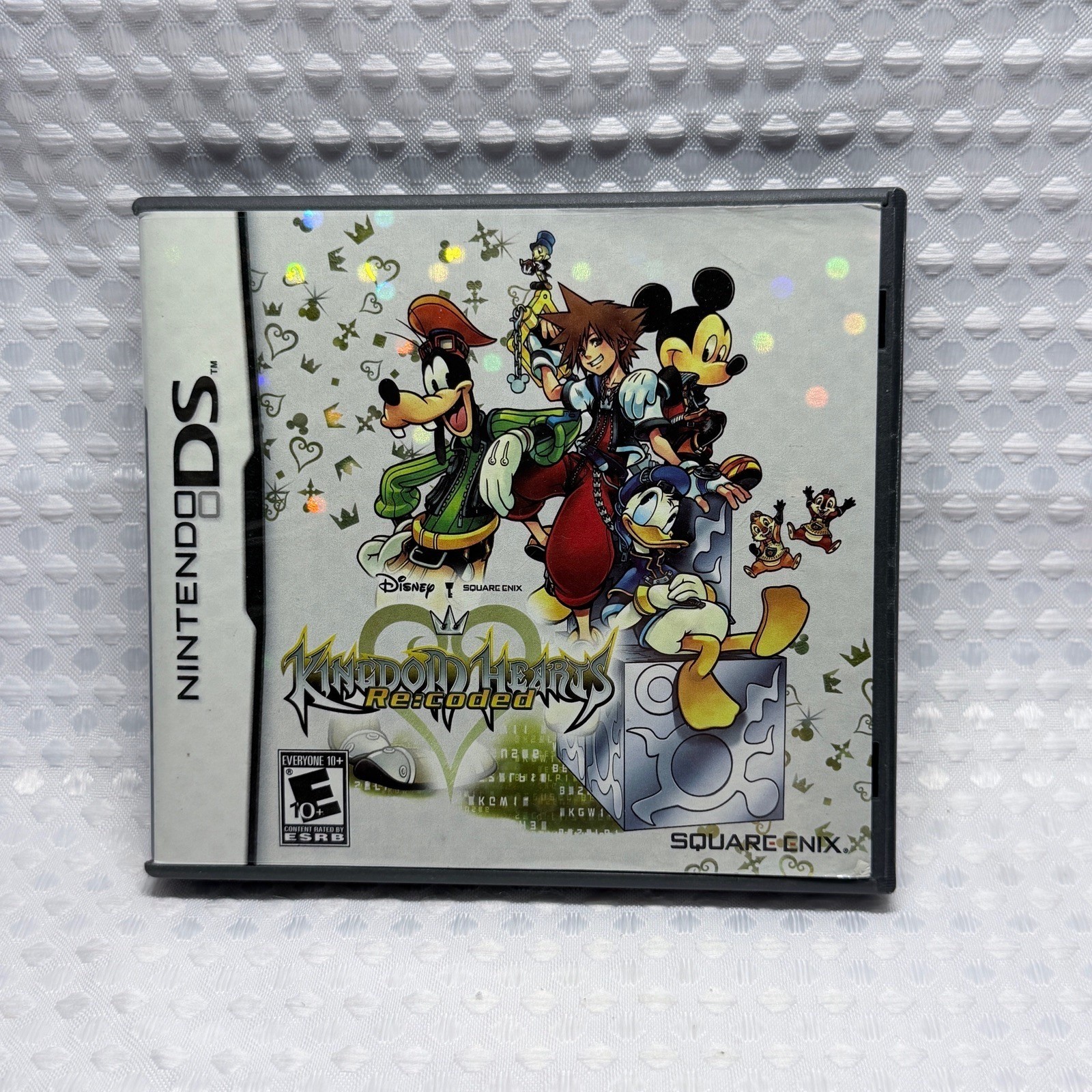 Kingdom Hearts Re Coded Nintendo DS Case & Manual Only No Game Authentic