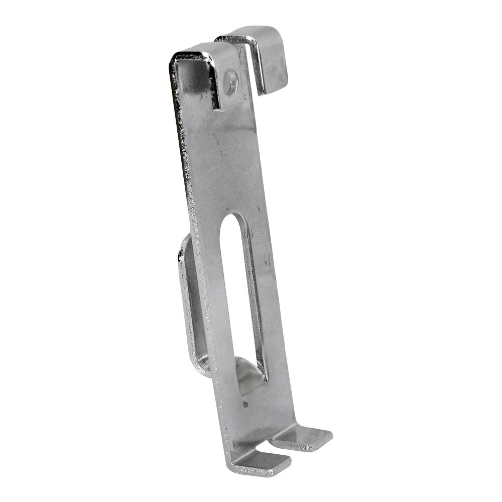 5 PCS CHROME Gridwall Utility Hook Picture Hanger Grid Panel Notch Display