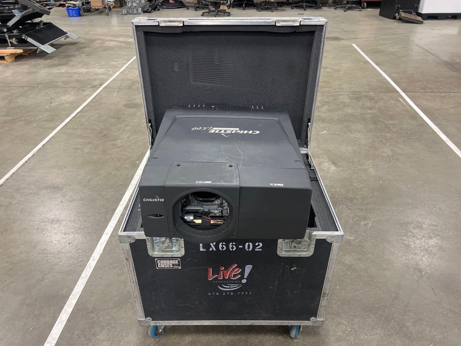 christie LX66 projector