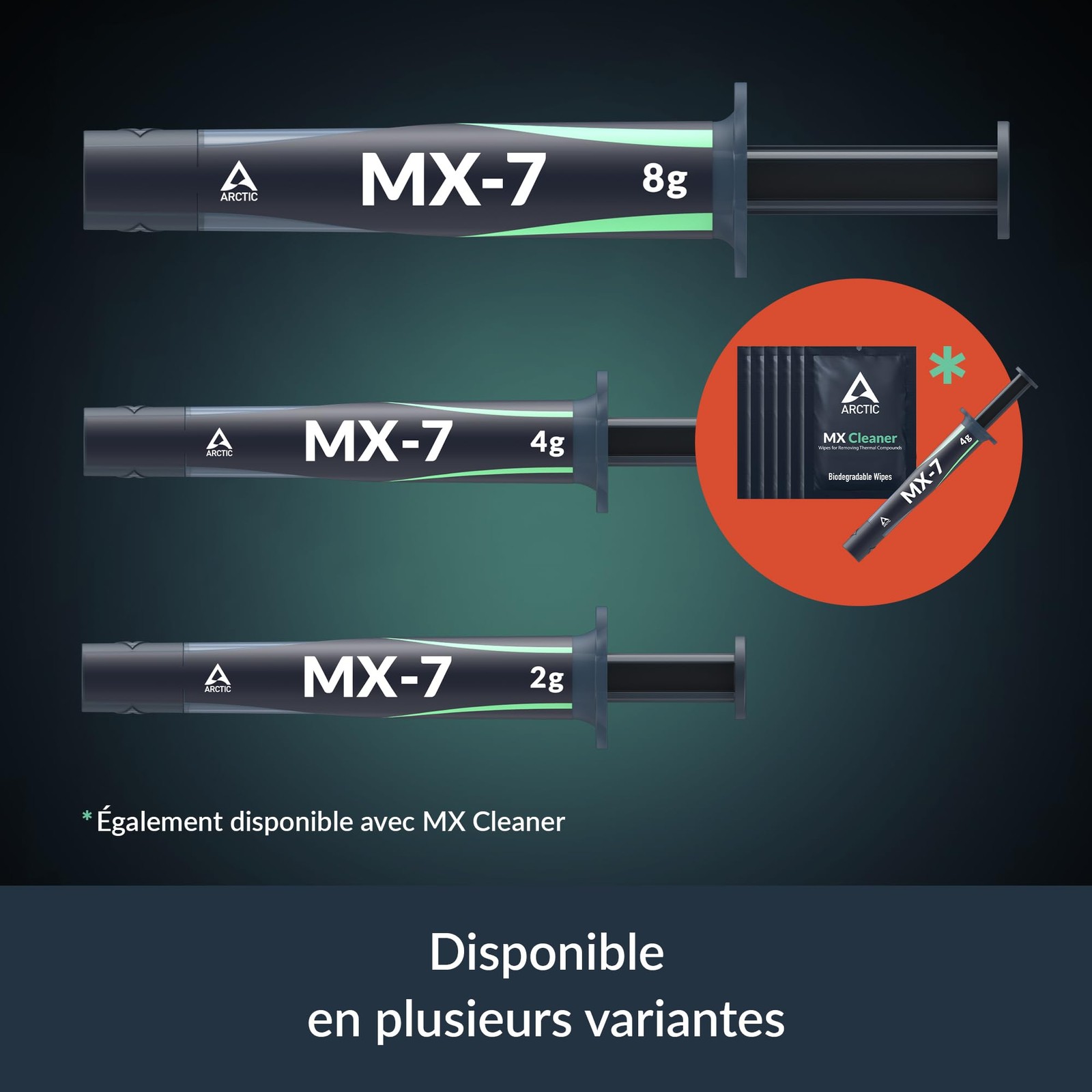 ARCTIC MX-7 (8 g) - Ultimate Performance Thermal Paste, Long Durability