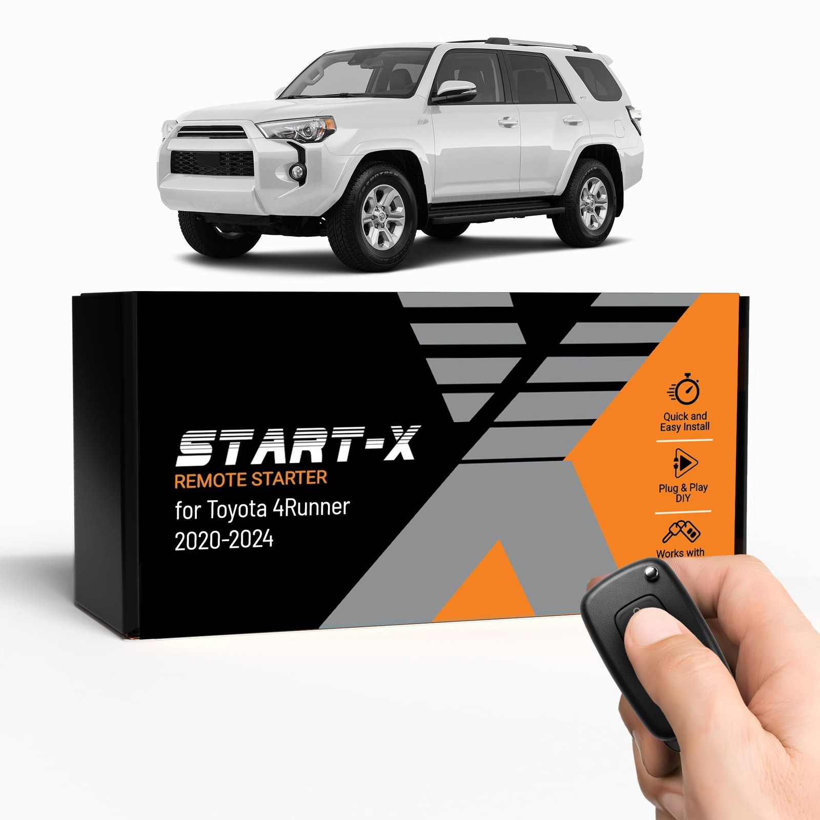 Start-X Remote Starter Kit for Toyota 4Runner (2020, 2021, 2022, 2023, 2024) ...