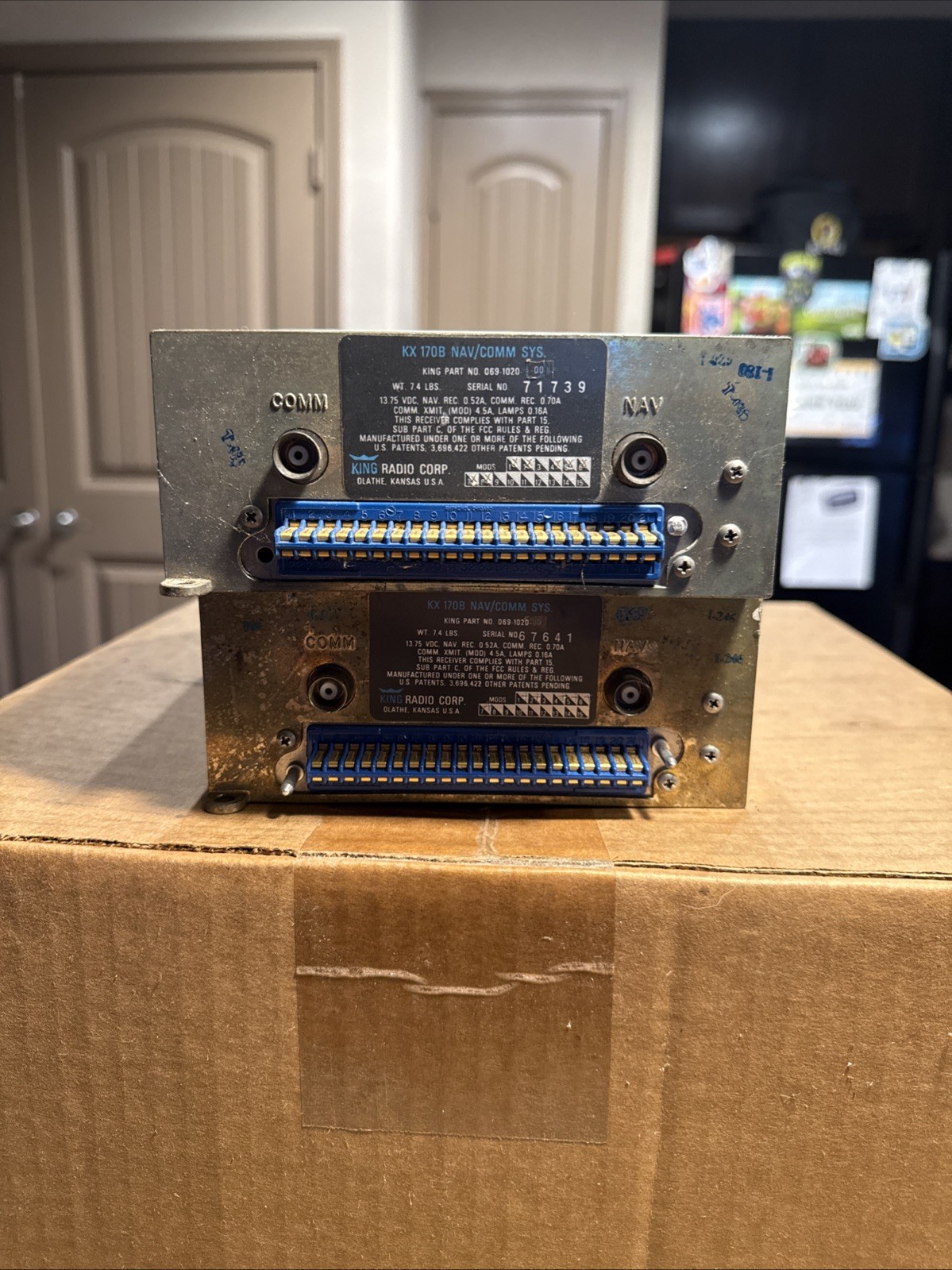 KX 170B Nav/Comm SYS. 13.75VDC.