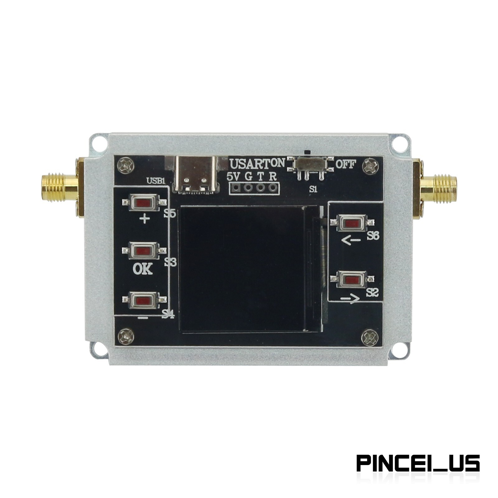 DC-3GHz Digital Programmable Attenuator CNC Isolation Attenuator 1.3" TFT Screen