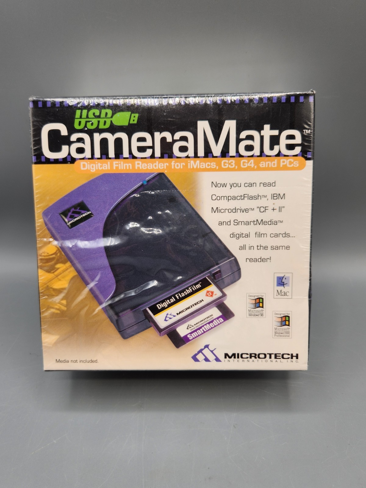 Microtech DPCM-USB Camera Mate Digital Film Reader for iMacs, G3, G4 & PC SEALED