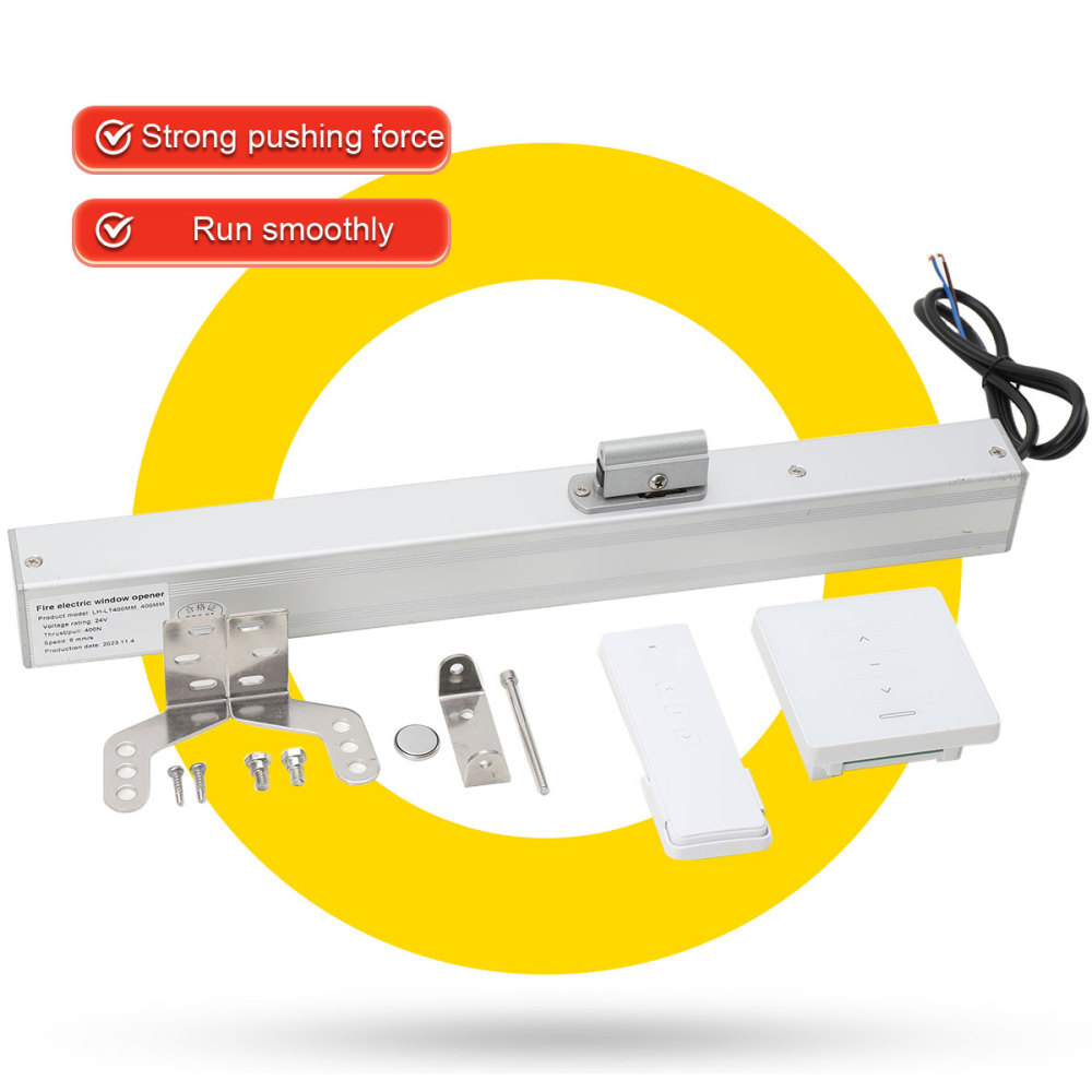Automatic Electric Chain Window Opener Motor Actuator Adjustable Travel Distance