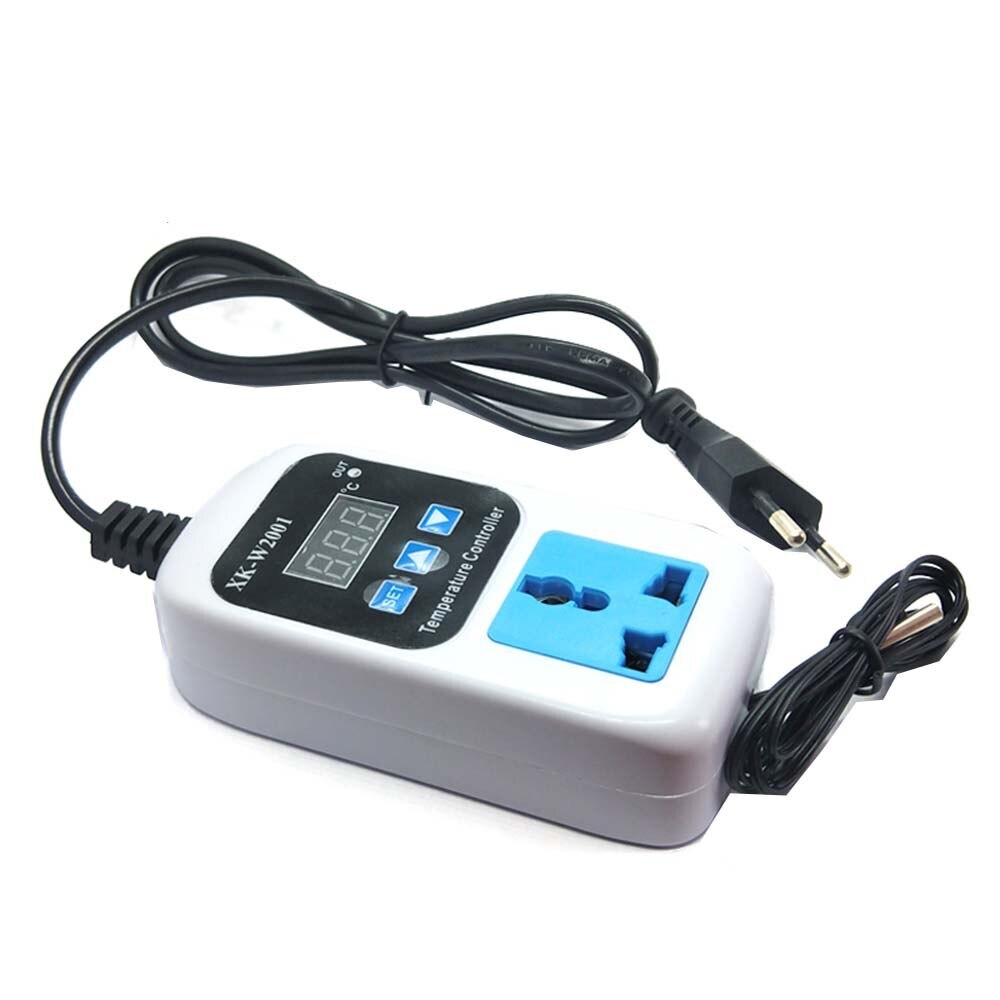1pcs AC 110-220V XK-W2001 Digital Temperature Humidity Controller Socket new