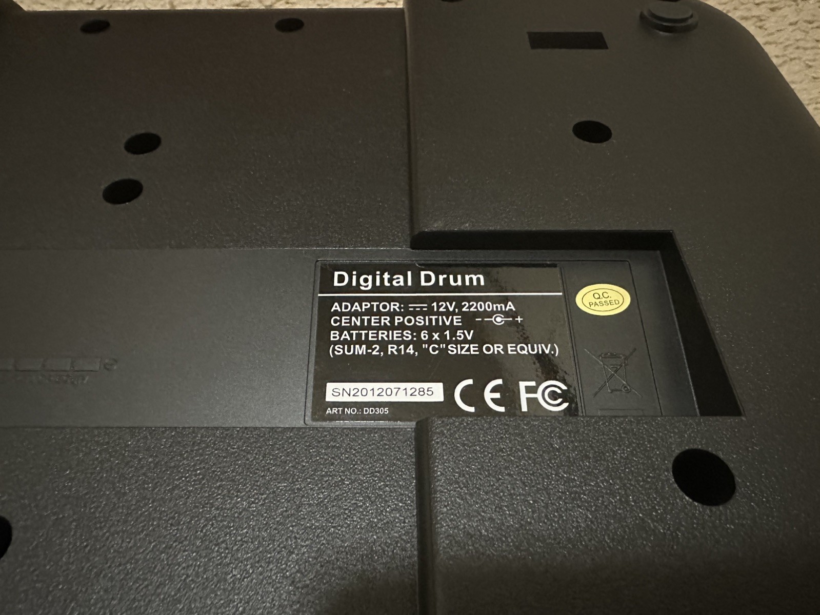 Pyle Pro PTED05 Electronic Tabletop Drum Kit Pad Tested & Working
