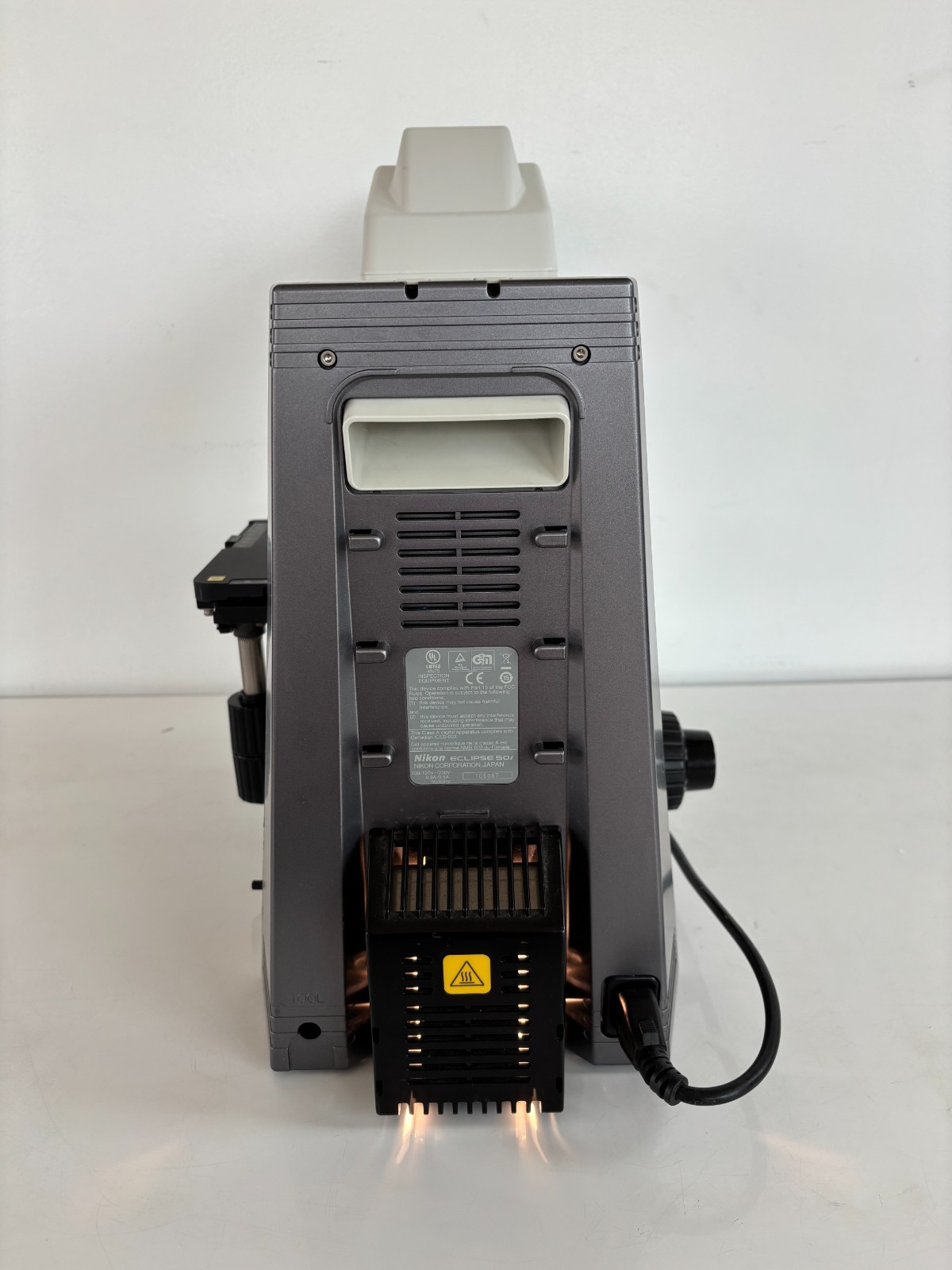Nikon Eclipse 50i Microscope with 4X, 10X, 20X, and 40X Plan Objectives-Serviced