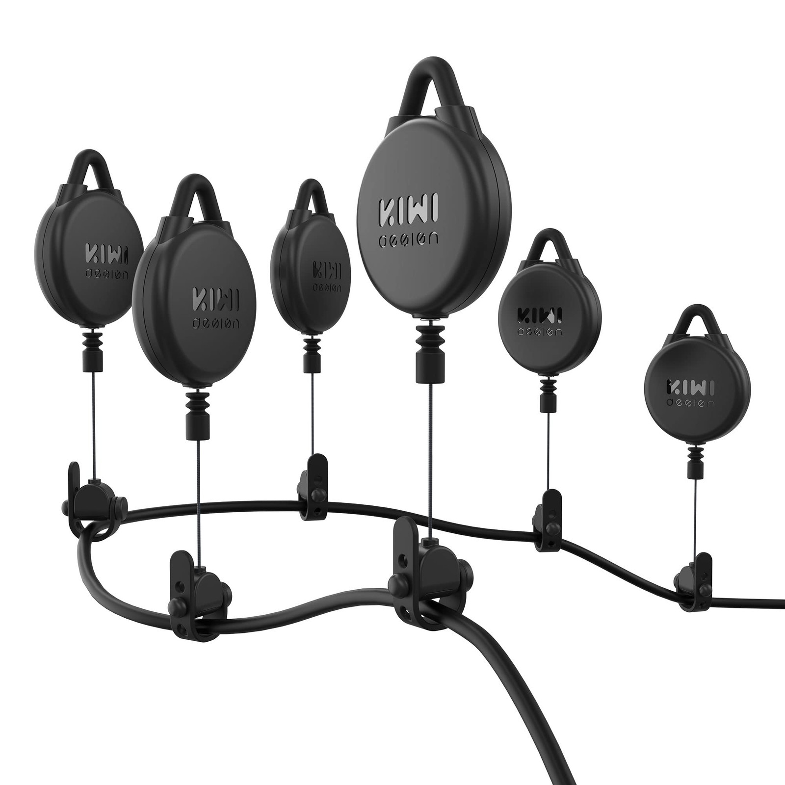 Kiwi Design Vr Cable Management, 6 Packs Vr Pulley System Compatible W