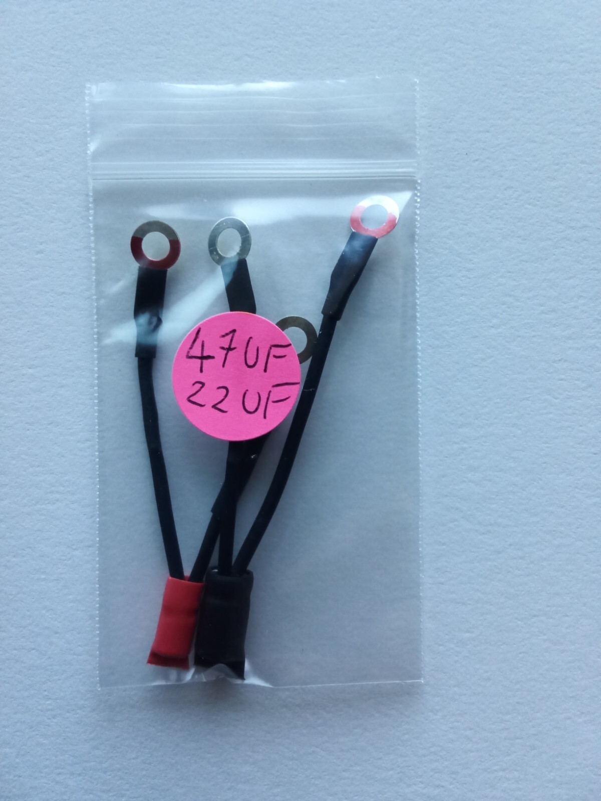 Capacitors tattoo machine,47uf50v, 22uf35v, 10 mixed capacitors in package