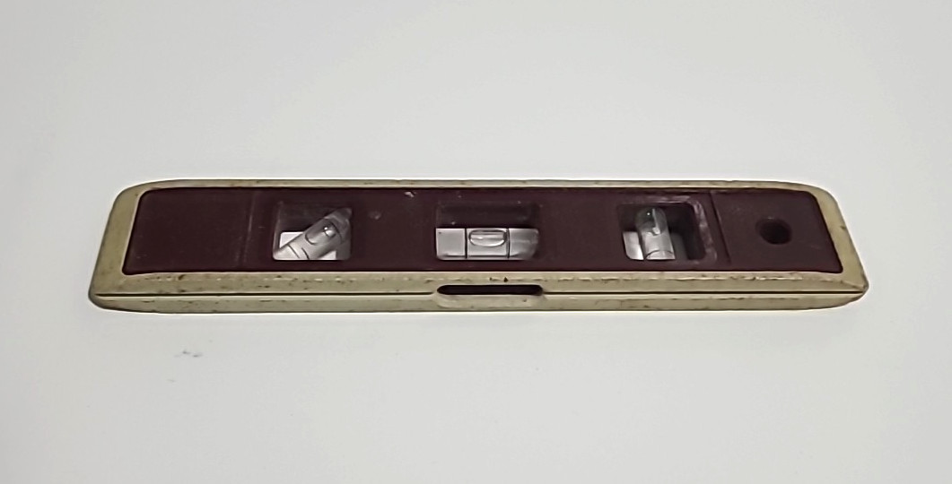 JOHNSON LEVEL & TOOL STRUCTO-CAST 9" TORPEDO LEVEL AND 8" SLIDING T BEVEL
