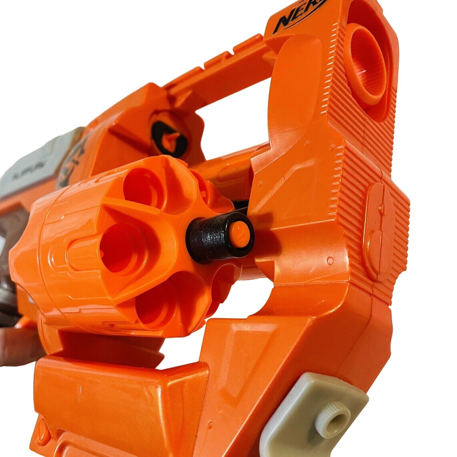 Nerf Elite Flipflurry Nerf Zombie Strike Hasbro 12 round Slam Blaster
