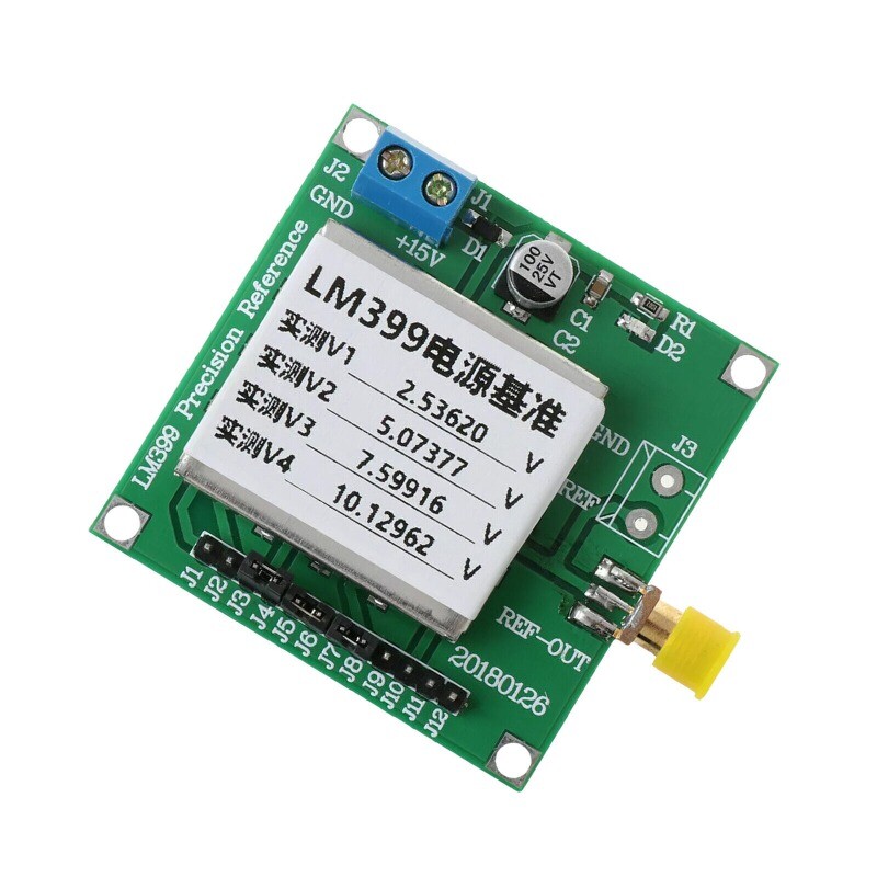 Voltage Reference Source 10V/7.5V/5V/2.5V For Voltmeter Calibratione LM399 4-CH