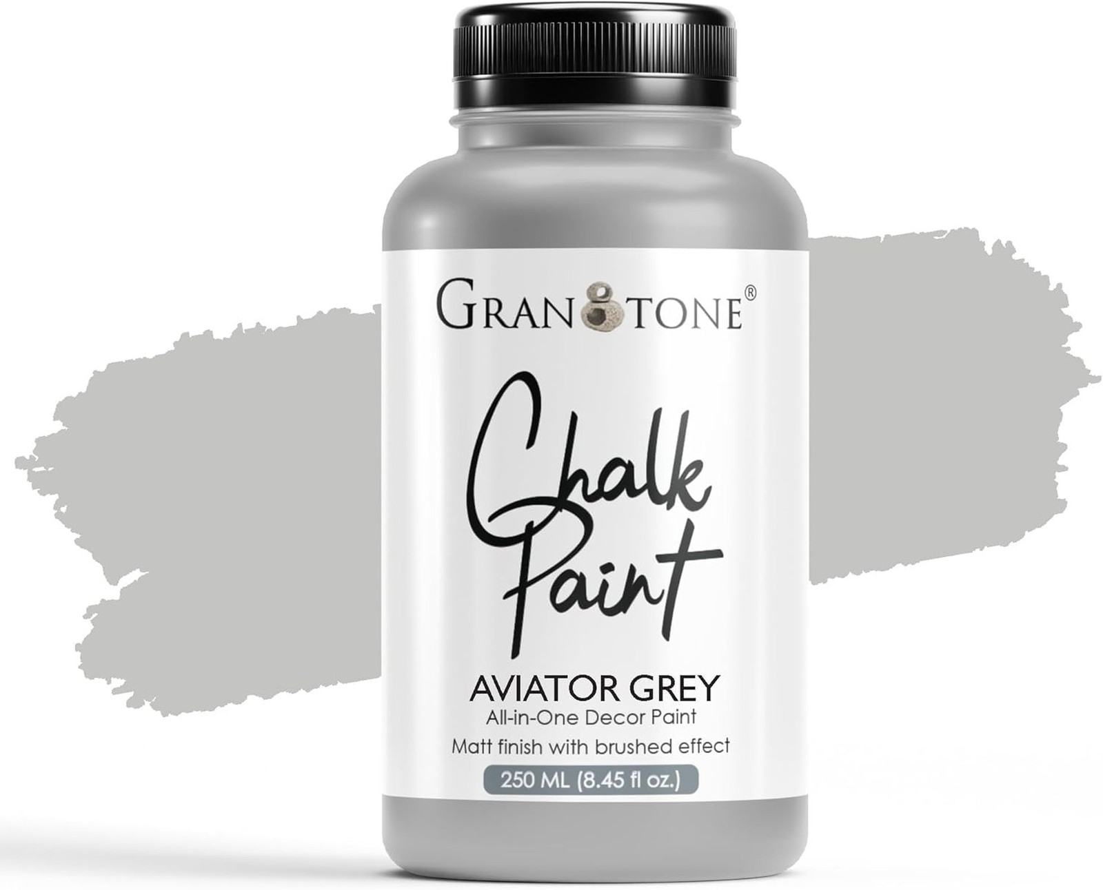GRANOTONE Chalk Paint Matt Finish Water Based Acrylic Paint 8.5 fl oz 250 ml ...