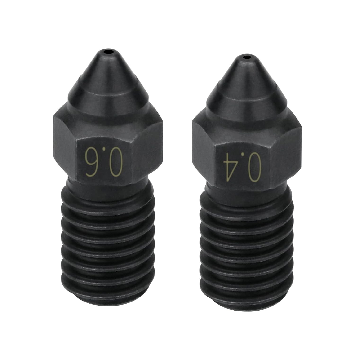 2pcs Ender 3 V3 SE Hardened Steel Nozzles Spider Hotend High 0.4mm 0.6mm