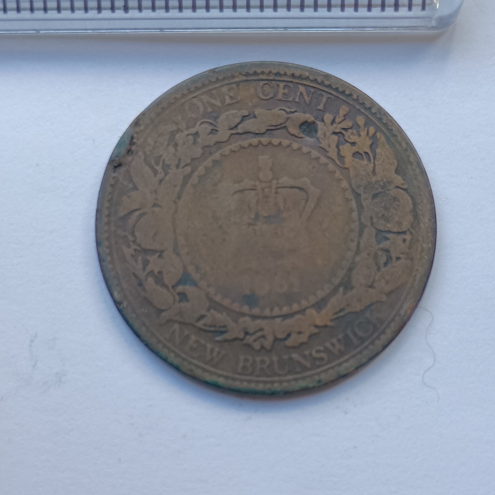 1861 New Brunswick 1 Cent