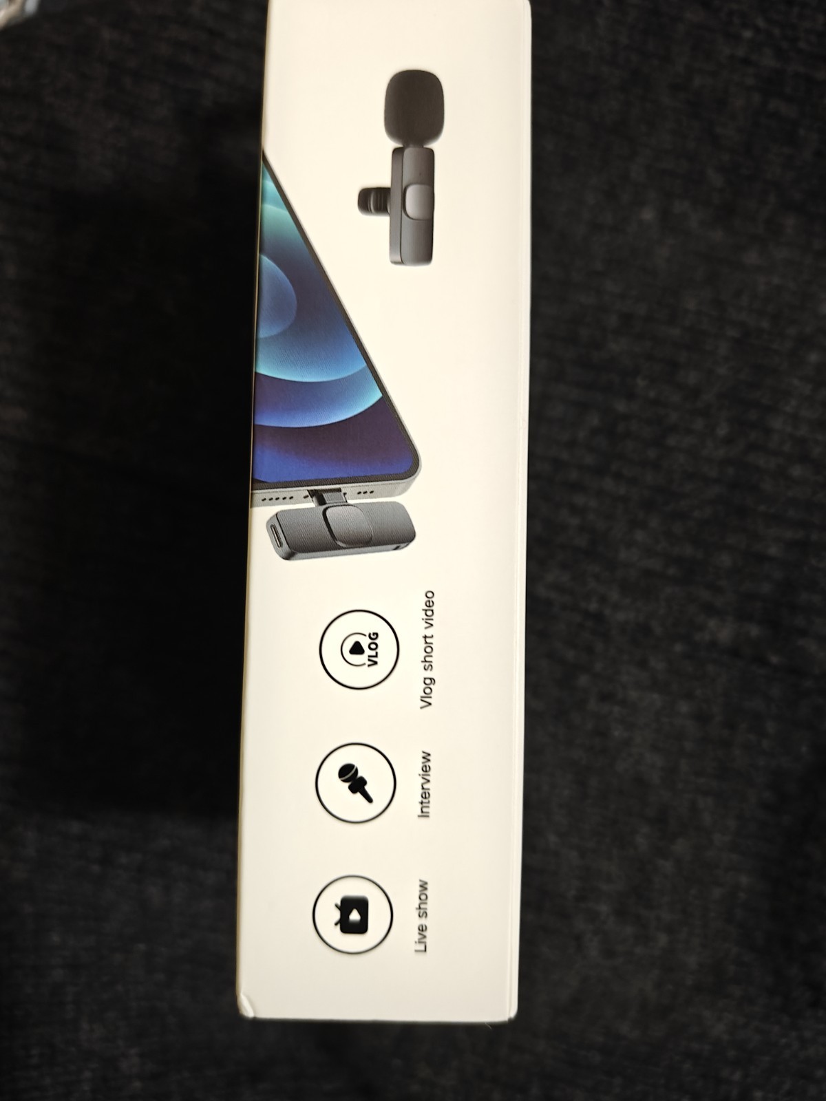 Wireless Lavalier Dual Microphone USB-C for iPhone Android 7-Hr Blog Interview