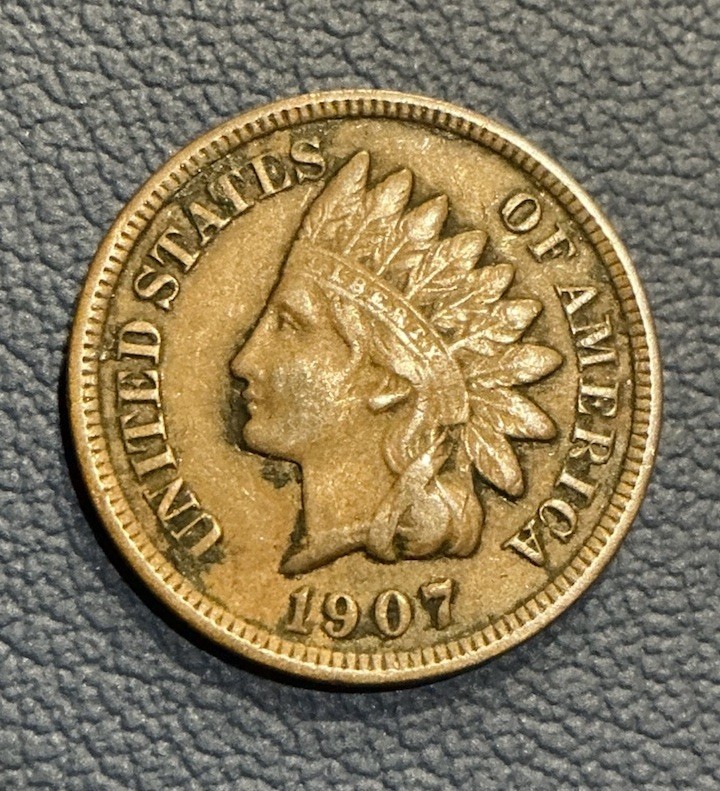 1907 Indian Head Cent – U.S. Collectible Cent