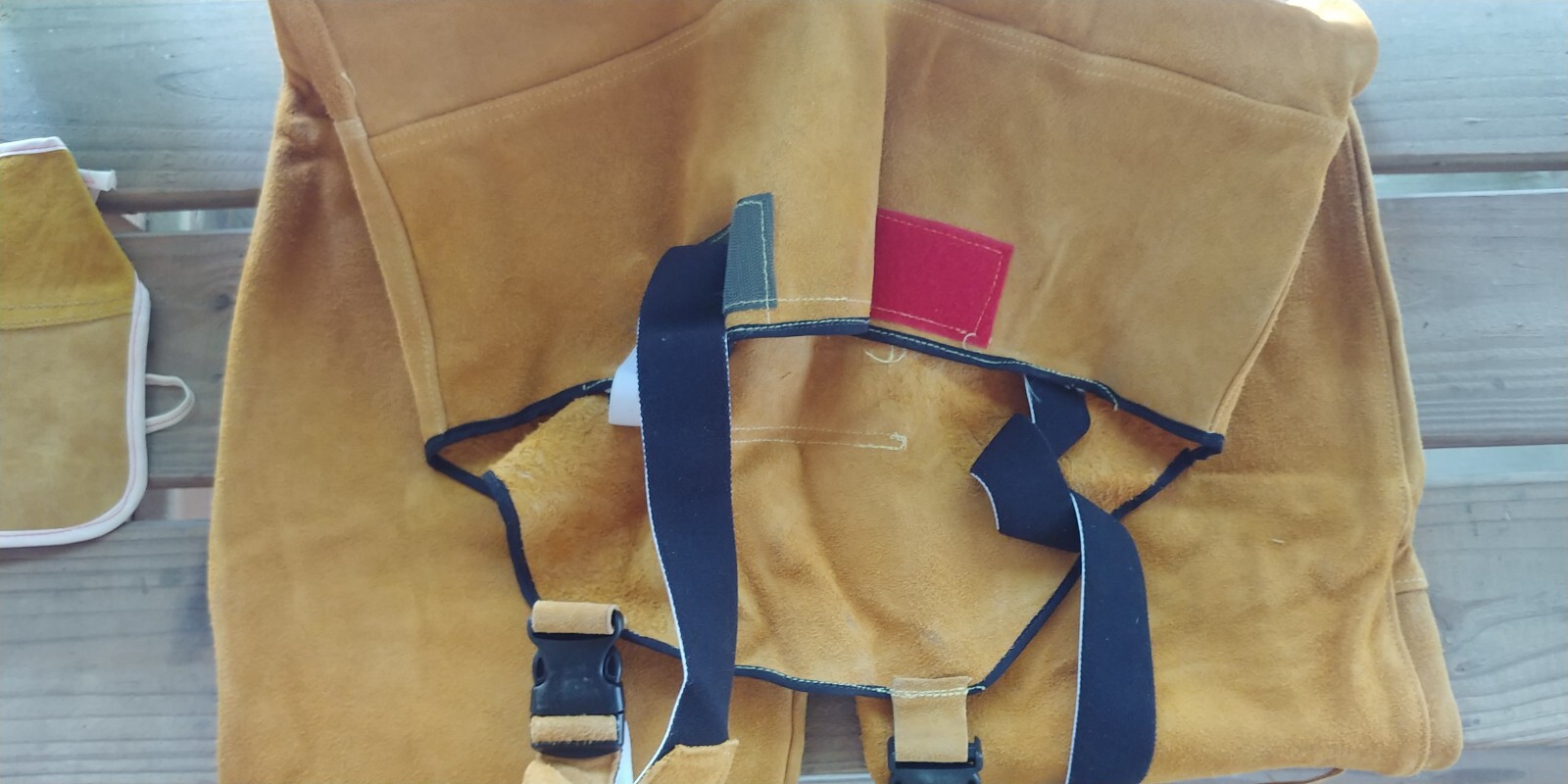 Leather Welding Coveralls with Hood