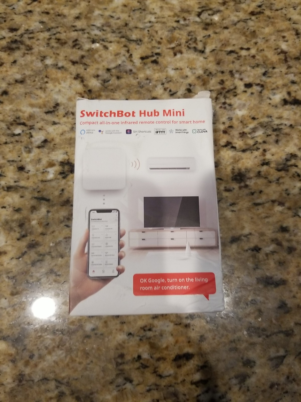 SwitchBot Hub Mini Smart Remote IR Blaster Link Switch Bot *OPEN-BOX/NEW*