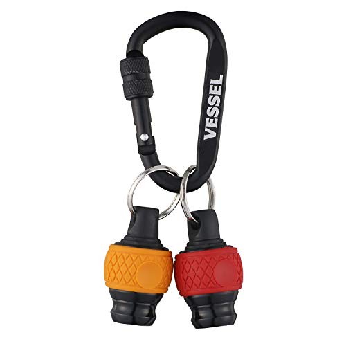 Vessel Ball Grip Quick Catcher Set Of 2 (Red Yellow) Bit Holder Qb22K2Ry Japan