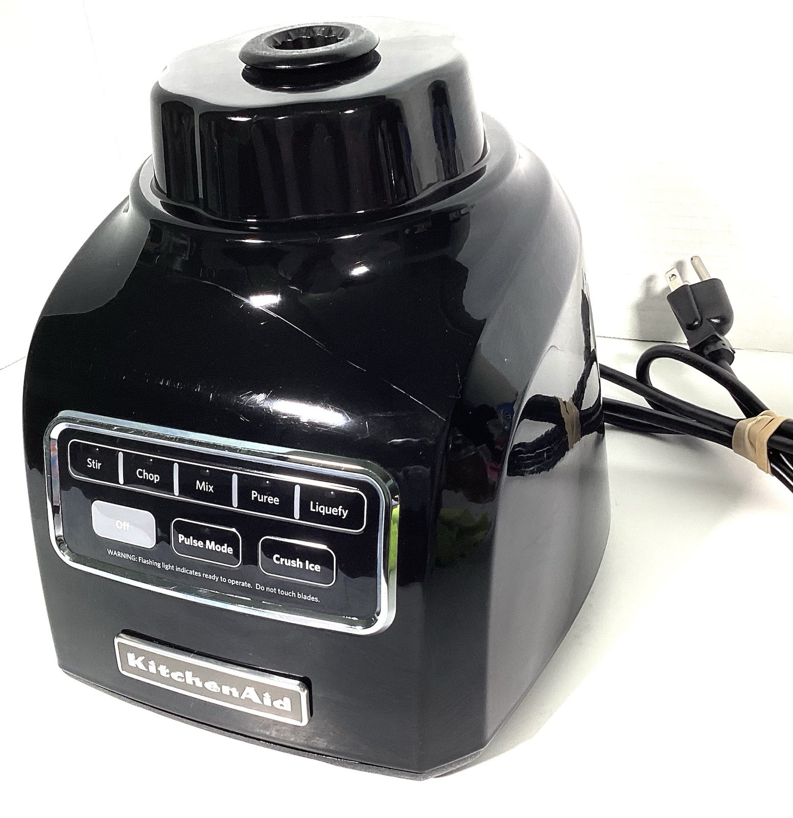 Black KitchenAid RKSB650 OB Blender Works Tested Base Only