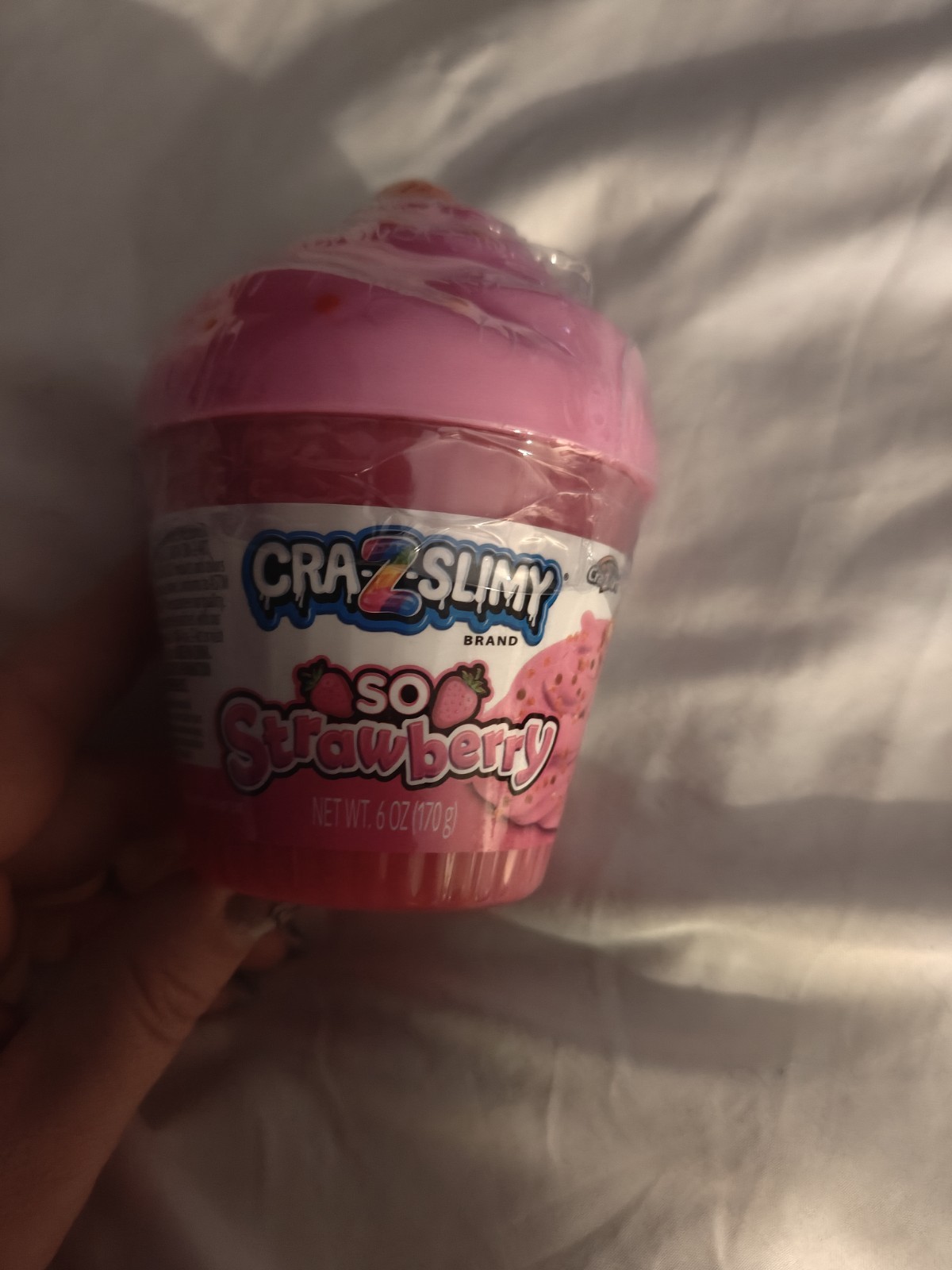 W3- Cra-Z-Slimy Cosmic Batter Jar Sweet Scent 6oz  So Strawberry