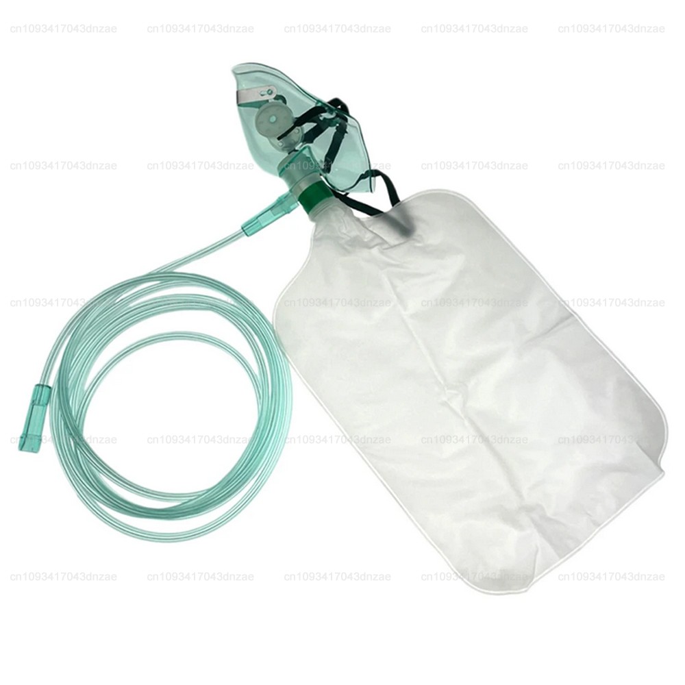 Adult High Concentration Non-rebreather Oxygen Mask With Reservoir Bag Medical
