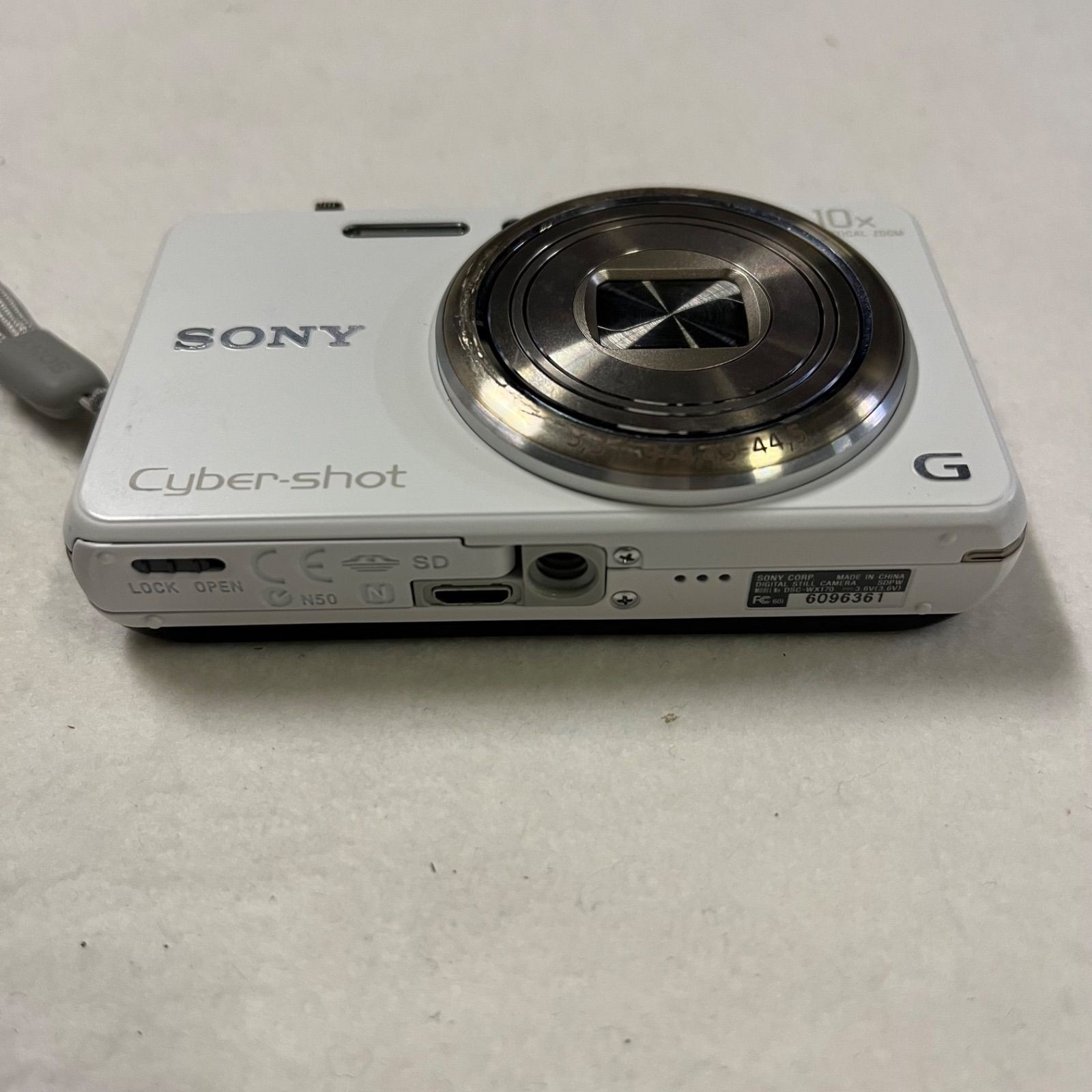 Sony Cyber-shot DSC-WX300 White Compact Digital Camera Excellent Condition